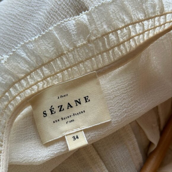 NWOT- Sezane Chemise Gasby - Picture 8 of 10